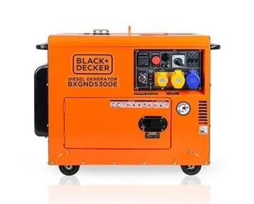 Black & Decker Gerador a Diesel 230V 5kW/6,25kVA BXGND5300E