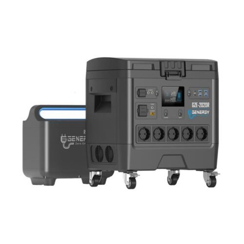 Generador solar Genergy GZE2020R + Batería extraíble | Estación de energía